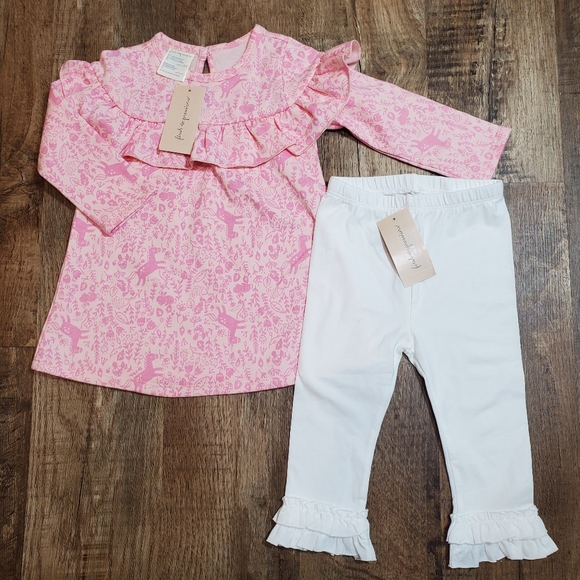 baby girl dress and leggings
